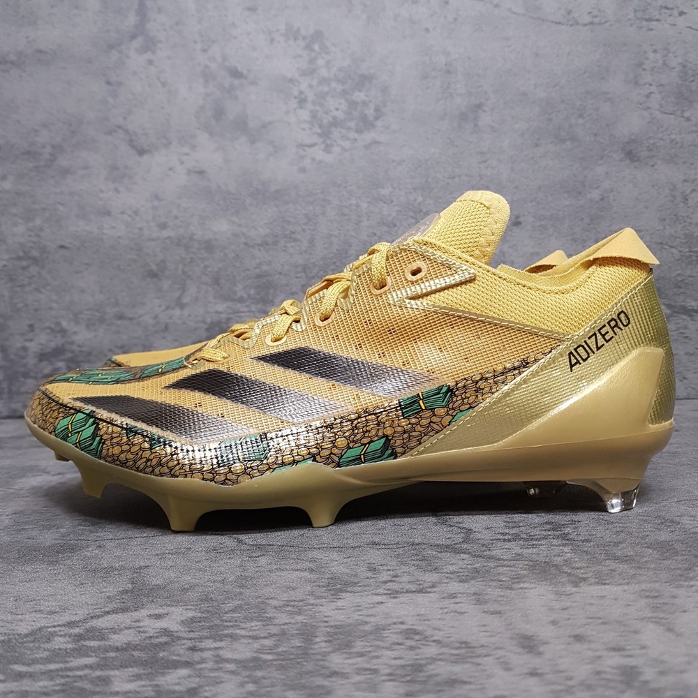 ADIDAS Adizero‎ Electric X Scrooge McDuck Disney Football Cleats Mens 9 Gold